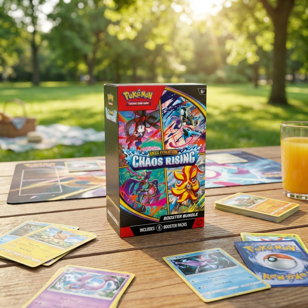 Pokémon TCG Mega Evolution Chaos Rising Booster Bundle – Multi Pack Set UAE
