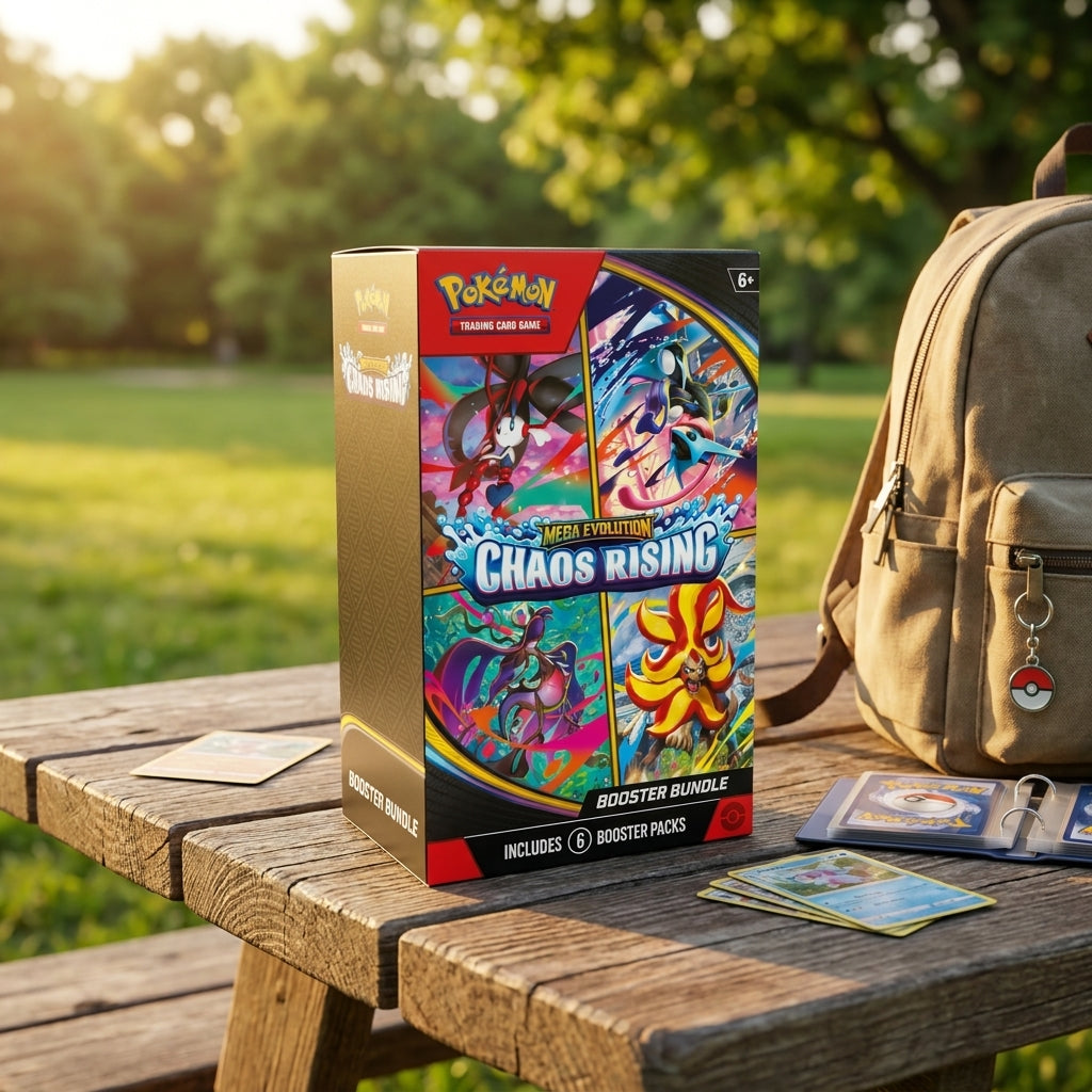 Pokémon TCG Mega Evolution Chaos Rising Booster Bundle – Multi Pack Set UAE