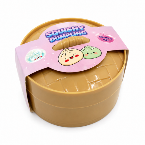 Squishy Dumplings Toys filled with gelatin glitter powder | 8.5 cm