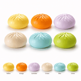 Squishy Dumplings Toys filled with gelatin glitter powder | 8.5 cm