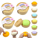 Squishy Dumplings Toys filled with gelatin glitter powder | 8.5 cm