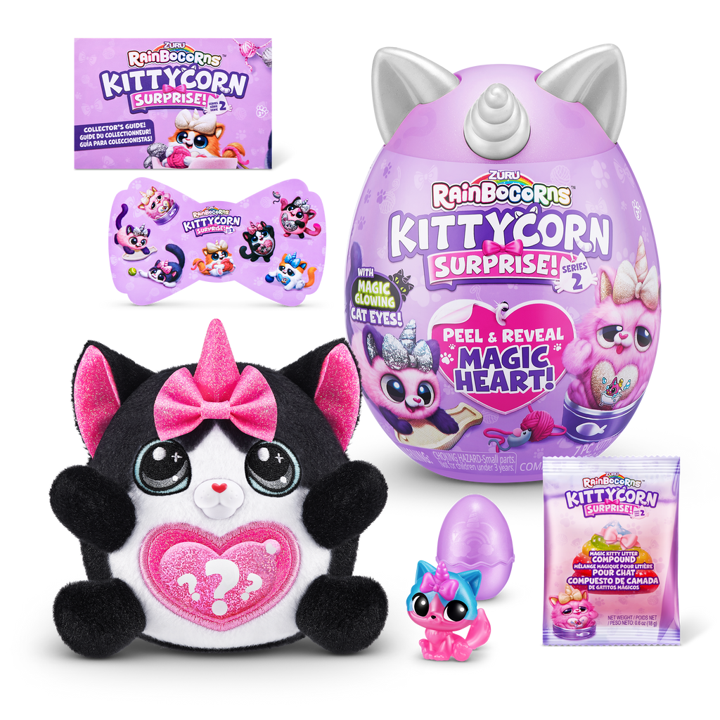 Rainbocorns Kittycorn Surprise S7 Plush Small