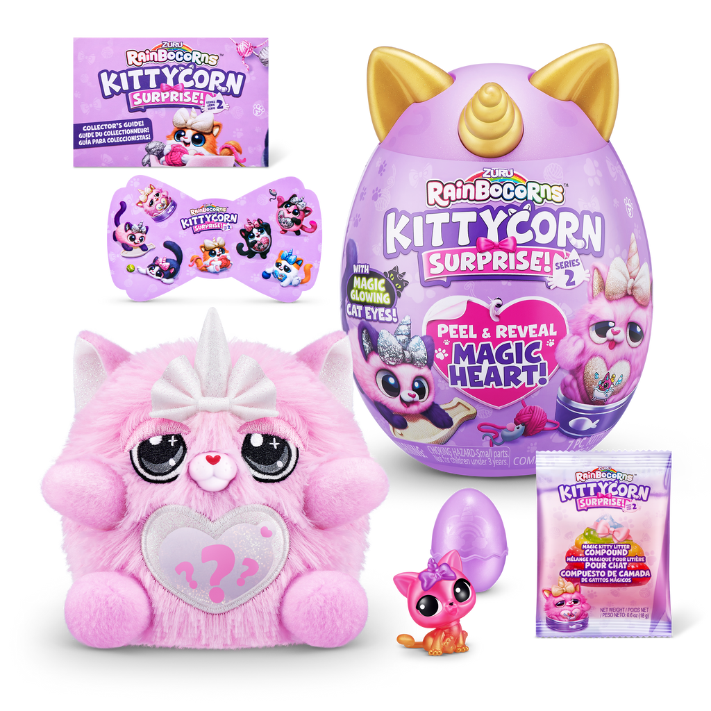 Rainbocorns Kittycorn Surprise S7 Plush Small