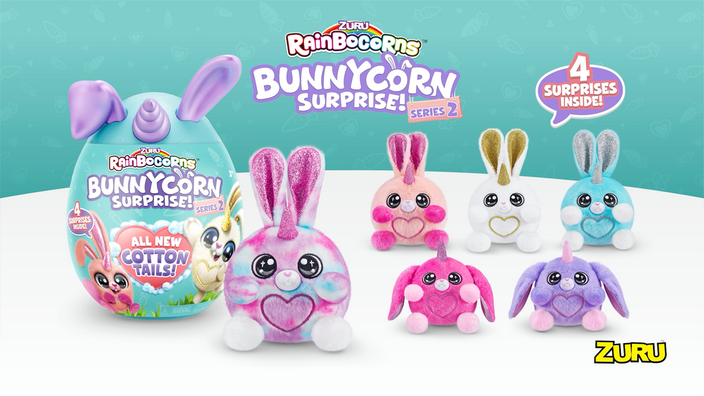 Rainbocorns Bunnycorn Surprise S2 Plush Mini