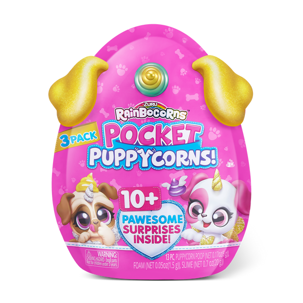 Rainbocorns Pocket Puppycorn Surprise S1 Bobble Head Large