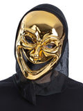 Smiffys Gold Smiling Killer Hooded Mask halloween mask UAE