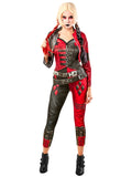 Rubies Harley Quinn includes: jumpsuit with attached belt and jacket size XS halloween costume UAE