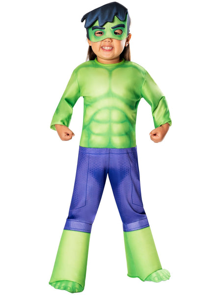 Rubies Hulk Toddler includes: jumpsuit and mask size XS kids halloween costume UAE