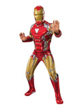 Rubies Iron Man Deluxe includes: padded jumpsuit with attached boot tops and mask size STD halloween costume UAE