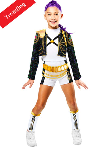 Kpop Rumi Golden Deluxe Costume – Premium Idol Outfit (Girls)