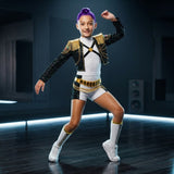 Kpop Rumi Golden Deluxe Costume – Premium Idol Outfit (Girls)