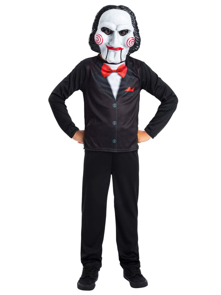 Smiffys Saw Jigsaw Costume Kit, with Jacket with Printed Top and Plastic Mask size M kids halloween costume UAE