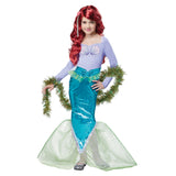 Magical Mermaid Girl Costume