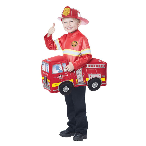 Fire Truck Hero Boy Costume