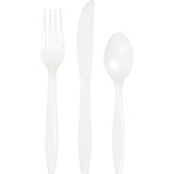  Touch Of Color White Assrt Cutlery 