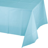 Touch Of Color Pastel Blue Plastic Tablecover 