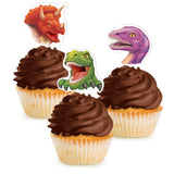  Dino Blast Cupcake Toppers 