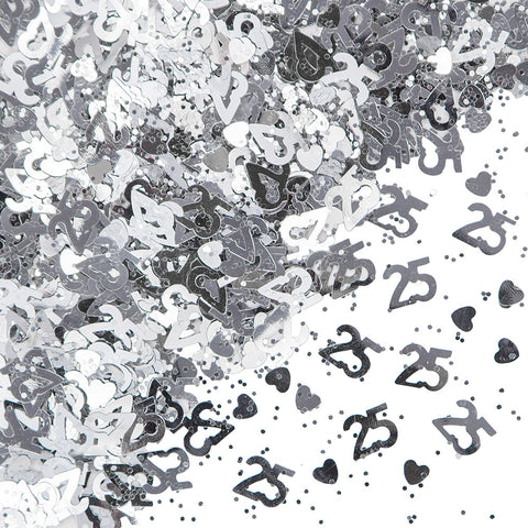 Foil Confetti 25th Anniversary