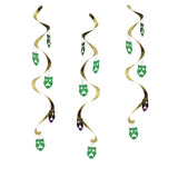  Mardi Grass D̩cor Dizzy Danglers Masks