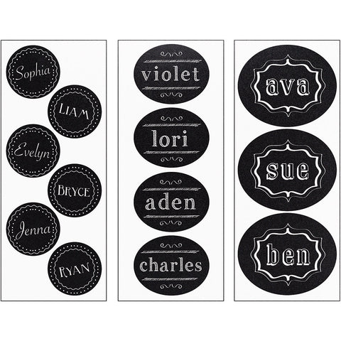 Chalkboard Program Drink Labels