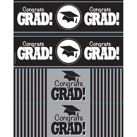 Graduation Decor Bottle Lables 