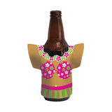 Luau Deco Drink Holders Shaped Hula Girl