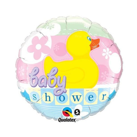 Baby Shower Rubber Duckie Foil Balloon
