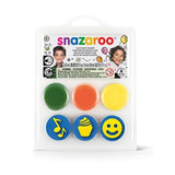Snazaroo Stamp Face Painting Kit - Birthday