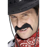  Cowboy Tash Black Self Adhesive 