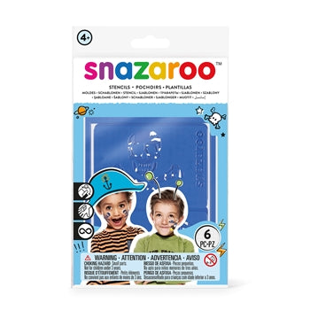 Face Paint Stencils Adventure (for Boys)