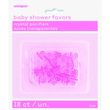 Baby Shower Favors Crystal Pacifiers 