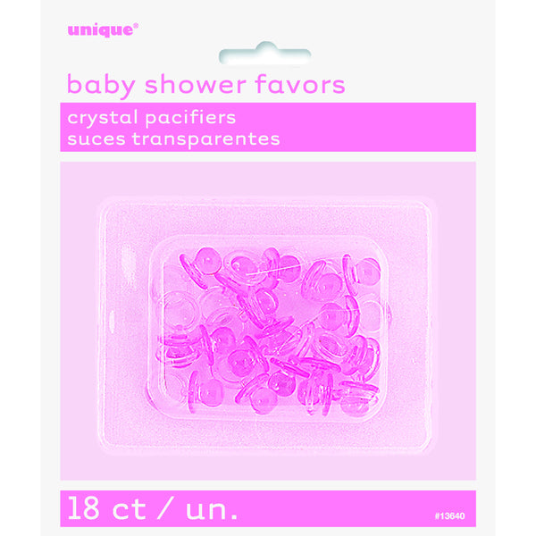 Baby Shower Favors Crystal Pacifiers 
