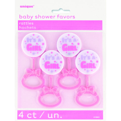 Baby Shower Favors Its A Girl Rattle