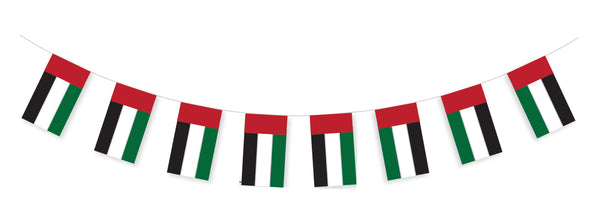  UAE Flag Bunting 