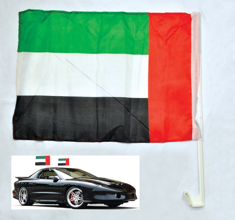  UAE Car Flag 2pcs per Pack