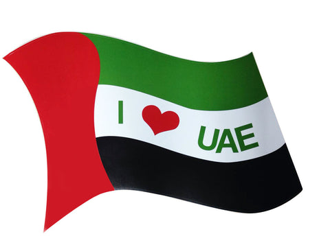 Party Magic- UAE Car Stickers 17x25cm 2pcs