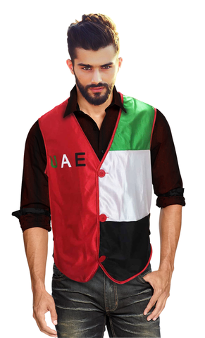  UAE National Day Vest - Man Free Size 14192