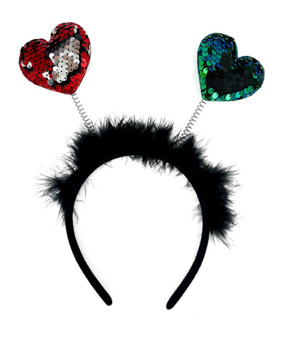 Party Magic-UAE Reversible Sequins Headband with Heart