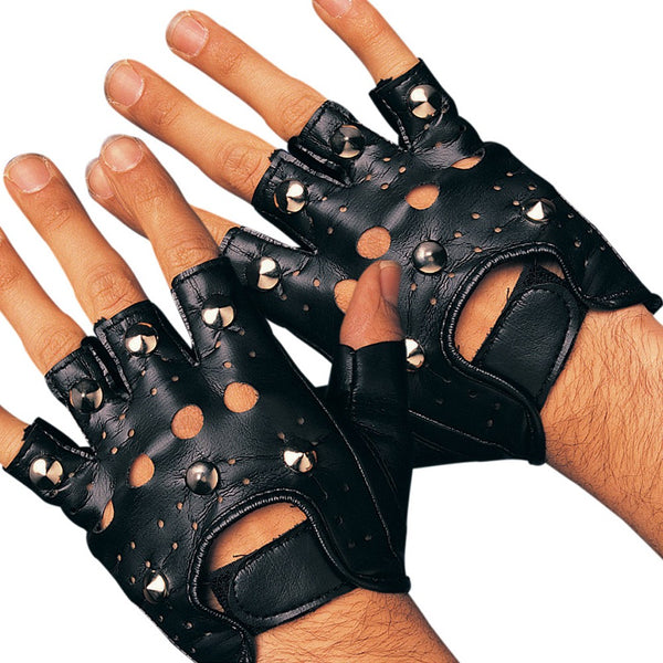 Studded Gloves Pair