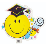 Smiley Grad Cutout 