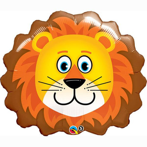 Special Shapes Lovable Lion Foil Balloon 