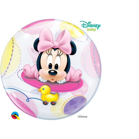  Baby Minnie 22in Single Bubble 1Ct