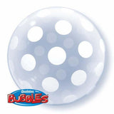  20" Deco Bubble Big Polka Dots All Around Foil