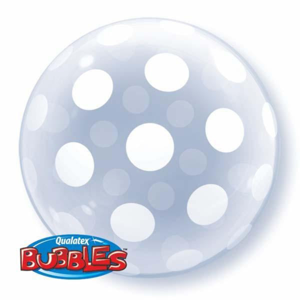  20" Deco Bubble Big Polka Dots All Around Foil