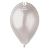  11in Metallic Pearl Latex Balloons 100 pieces
