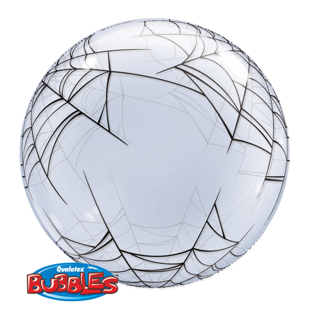  24" Deco Bubble Spiders Web Foil