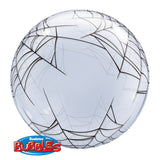  24" Deco Bubble Spiders Web Foil