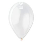  12in Standard Transparent Latex Balloons 100 pieces