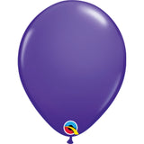  Purple Violet 11in Latex Balloons 6 pieces