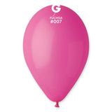  12in Standard Fuscia Latex Balloons100 pieces